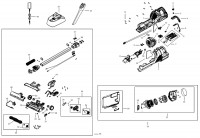 Black & Decker BHFEA515J Type H1 Stick Vac Spare Parts